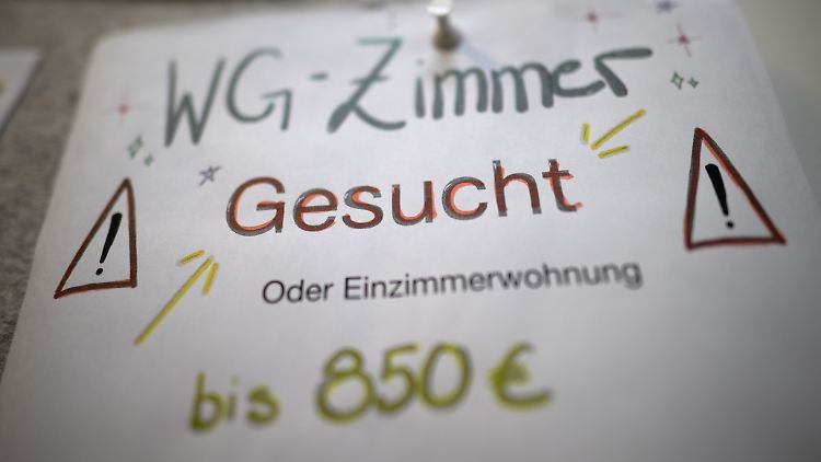 In der Ausbildungsförderung werden 380 Euro Miete pauschal angesetzt. Die Realität sieht oft anders aus.