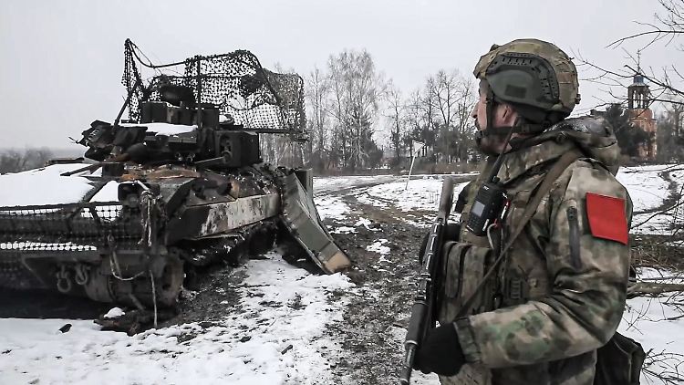 Die Russen bringen Berichten zufolge ukrainische Einheiten schwer in Bedrängnis.