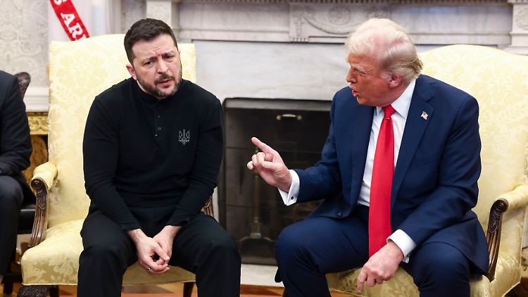 Trump hatte Selenskyj am 28. Februar vor laufenden Kameras im Weißen Haus gedemütigt.