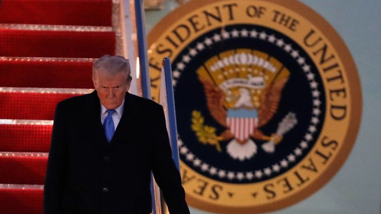 Lautes Schweigen: Zum Ausverkauf an den Aktienmärkten sagt Trump nichts.