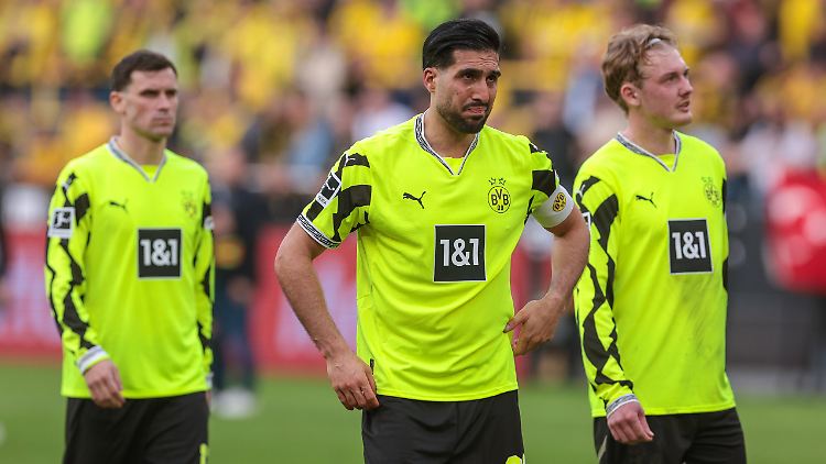 Der BVB schaut derzeit meist frustriert drein.