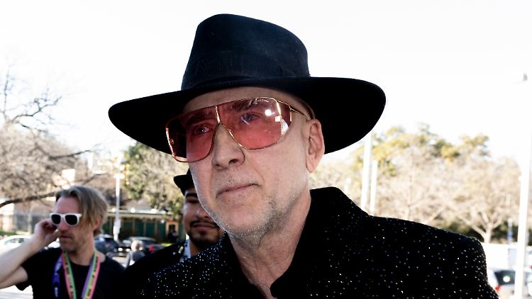 Nicolas Cage bei der Premiere seines neuen Films "The Surfer".