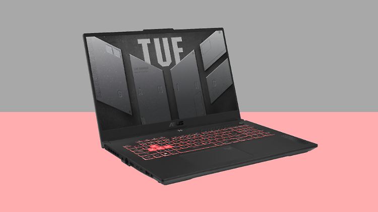 Hat viel unter der Haube und kostet wenig: Den Gaming-Laptop Asus TUF Gaming A17 FA707 gibt es jetzt im Angebot.