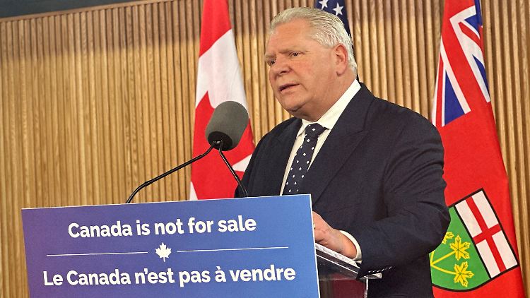 "Wir werden auf keinen Fall einfach nachgeben", sagte der Regierungschef von Ontario, Dough Ford.