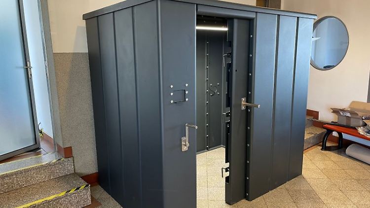 Innerhalb von zwei Monaten kann die Schutzzelle geliefert werden.