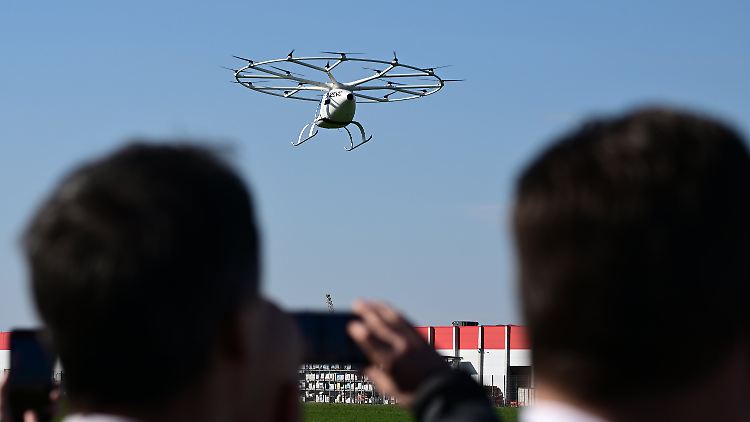Bei Demoflügen machte Volocopter stets etwas her. Doch darüber ging es hierzulande nicht hinaus.