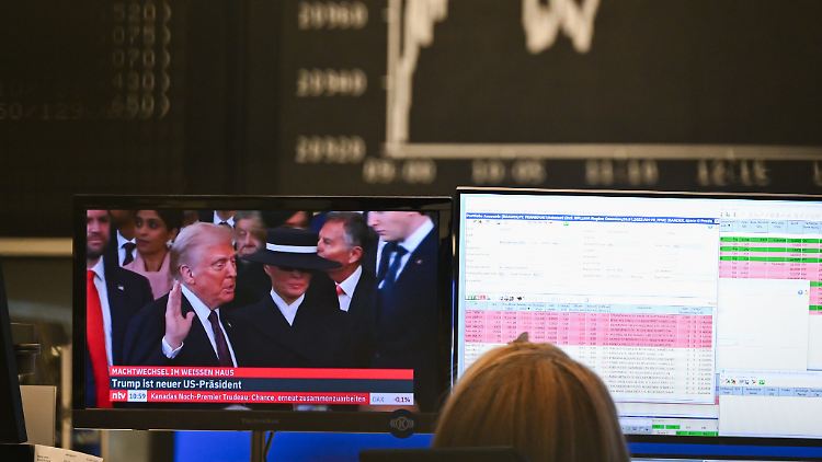 Anders als im Wahlkampf versprochen ging es für die US-Börsen nach Trumps Amtsübernahme bald bergab.
