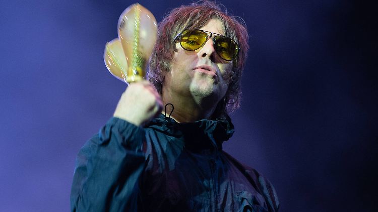 Sauer, dass offenbar Informationen durchgestochen wurden: Liam Gallagher.