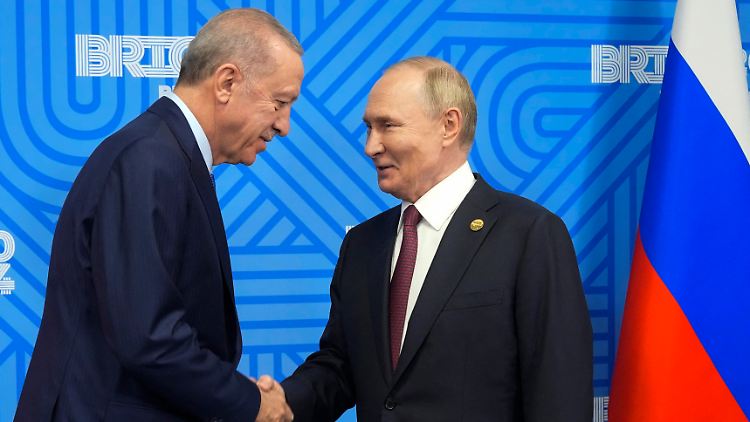 Erdogan unterhält weiter gute Beziehungen zu Putin. 