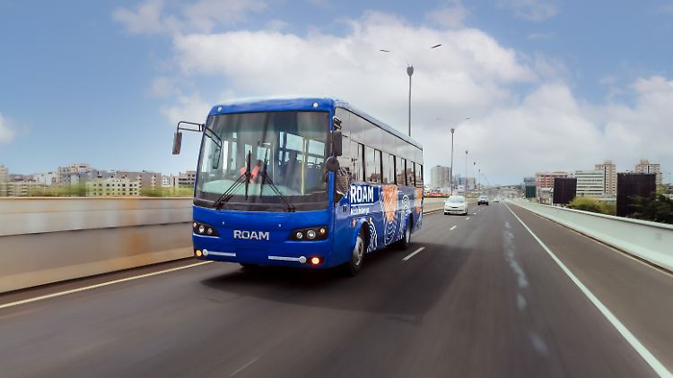 Auch der öffentliche Nahverkehr soll in Afrika elektrischer werden. Roam ist jüngst in die Produktion von E-Bussen eingestiegen.