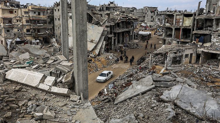 Der Gazastreifen ist weitgehend zerstört. 