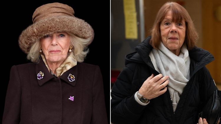 Via Brief in Kontakt: Königin Camilla (l.) und Gisèle Pelicot.