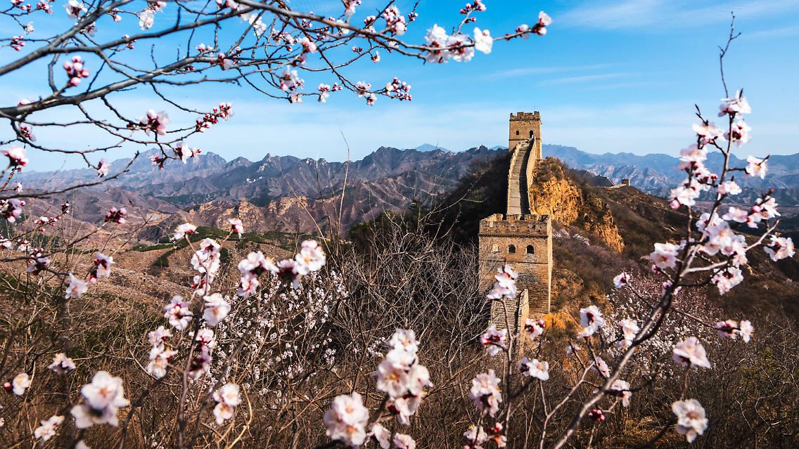 Solche Späße erlaubt man sich besser nicht an der Chinesischen Mauer.