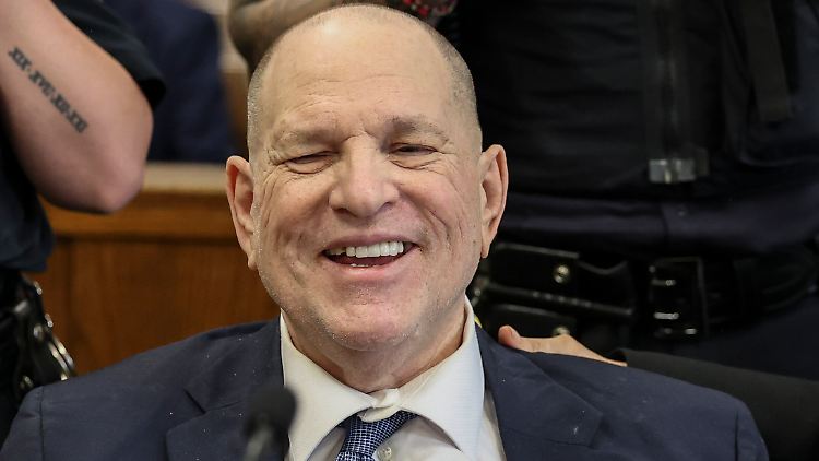 Hatte offenbar gute Laune: Harvey Weinstein.