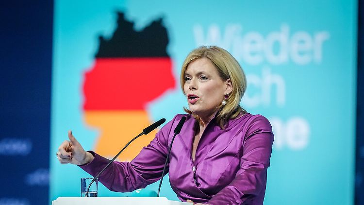 Sie könnte auf Bärbel Bas folgen: Julia Klöckner.