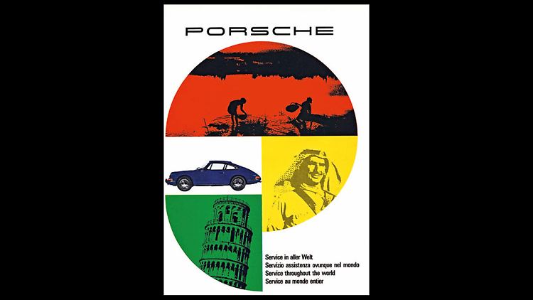 Konkurrenzlos groß: Dank der Kooperation mit VW verfügte Porsche über ein globales Vertriebs- und Servicenetz.