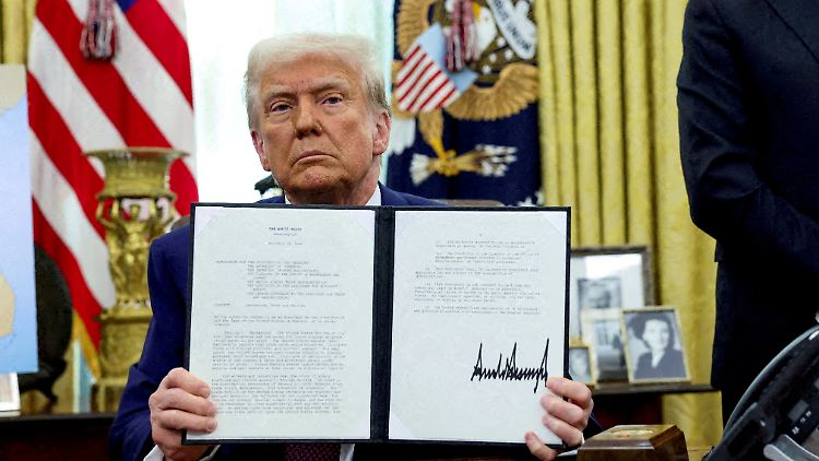 Donald Trump regiert am liebsten per Dekret. Doch viele Entscheidungen sind unbeliebt. 