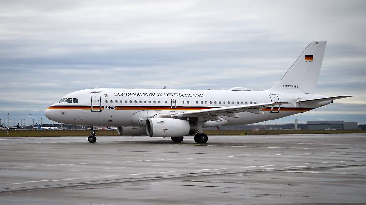 Eine Maschine der Flugbereitschaft.