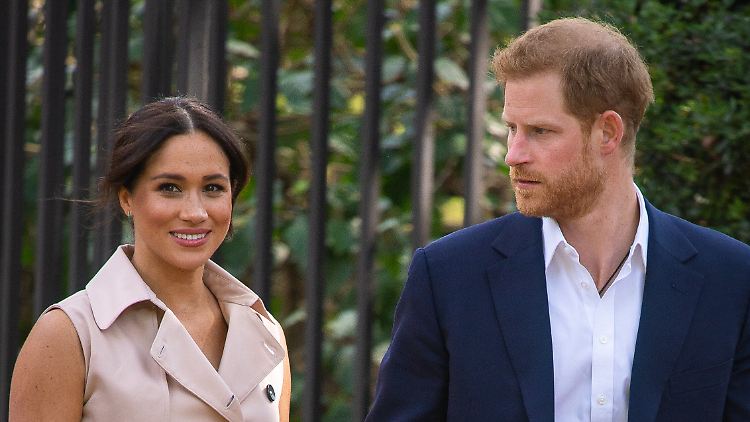 Prinz Harry war 2020 mit seiner Frau Herzogin Meghan in deren Heimat USA gezogen.
