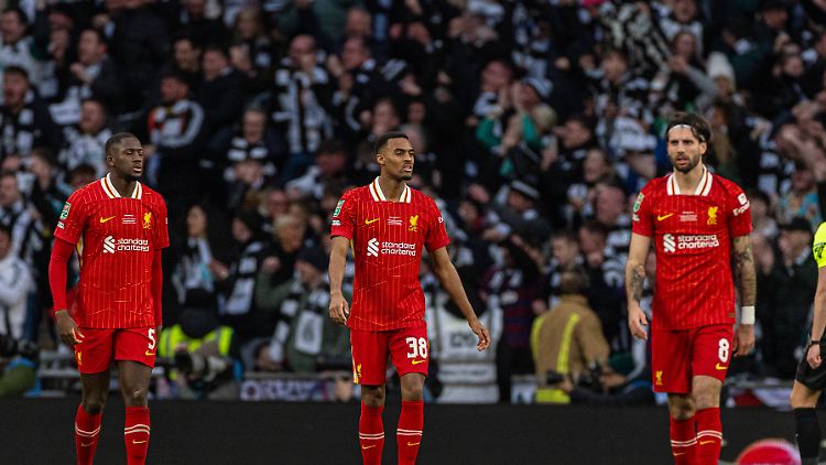Die Profis des FC Liverpool mussten eine bittere Enttäuschung hinnehmen.
