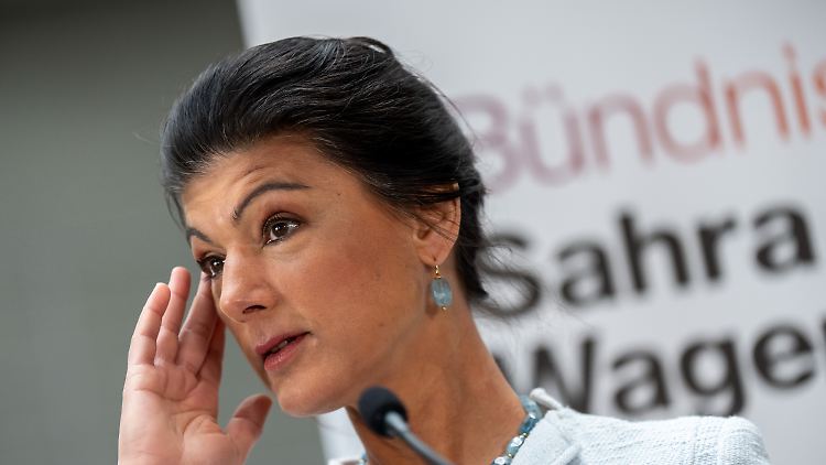 BSW-Chefin Wagenknecht kann keinen Antrag stellen, weil sie dem neuen Bundestag nicht mehr angehören wird.