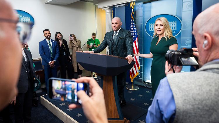Irland stehe an der Schwelle, womöglich "sein Irischsein" zu verlieren, sagte McGregor im Weißen Haus.