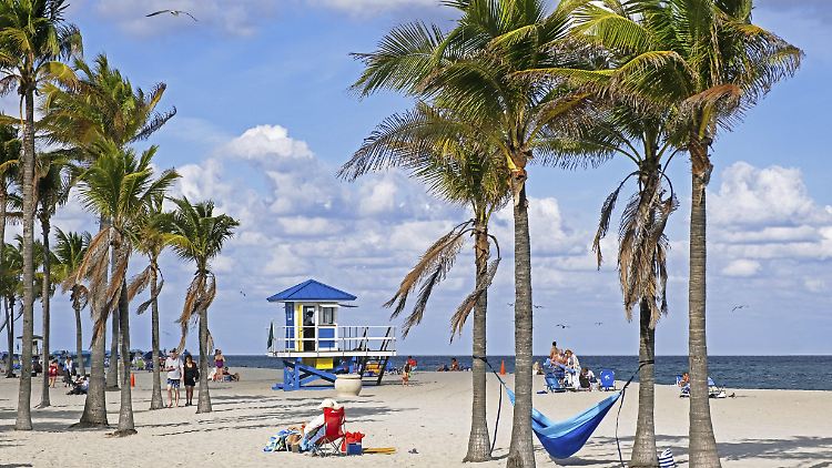 Floridas Strände locken jeden Winter viele der Kälte überdrüssige Kanadier an - nicht so unter Donald Trump.