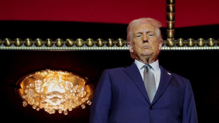 Trump attackiert wiederholt die Justiz. 