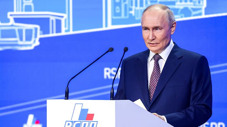 Die Interessen der russischen Wirtschaft müssten im Fall der Rückkehr ausländischer Firmen geschützt werden, sagt Putin.