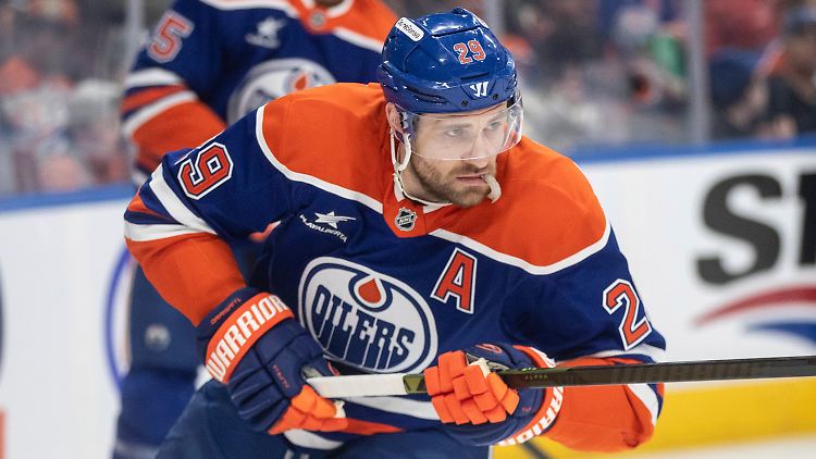 Leon Draisaitl ging beim 7:1-Sieg seiner Oliers gegen den Utah Hockey Club leer aus.