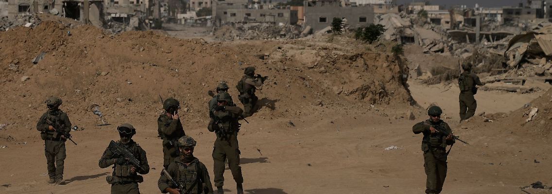 Israel ist wieder mit Bodentruppen im Gazastreifen im Einsatz. (Archivbild)