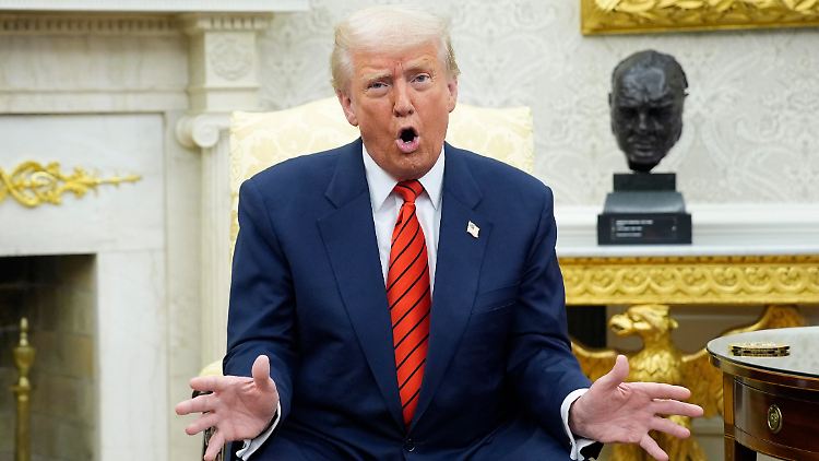 Trump und seine Verbündeten wüten verbal. 