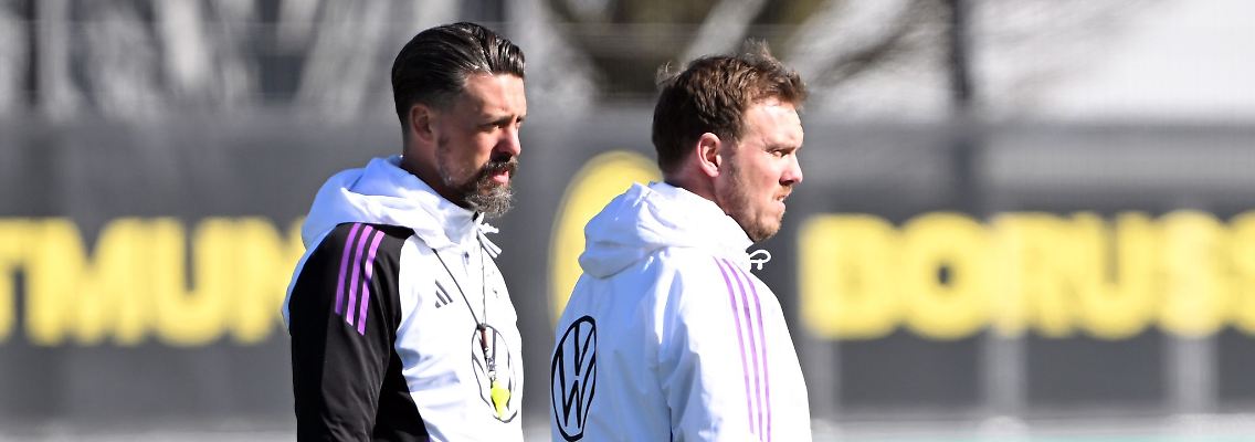 Julian Nagelsmann hat schon die WM-Auslosung im Blick.