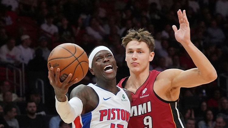 Er geht seinen Weg mit den Detroit Pistons: Dennis Schröder.