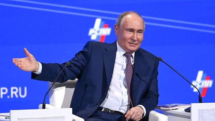 Putin lässt mehr Waffen bauen, als er für den Krieg gegen die Ukraine benötigt. 
