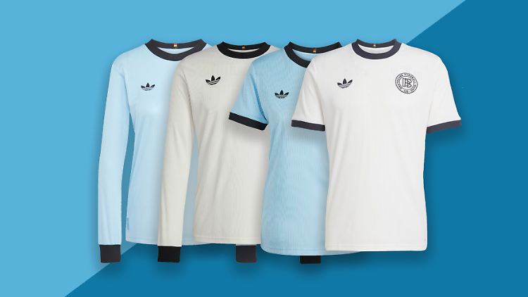 Zeitreise in Weiß & Schwarz: Das neue DFB-Trikot kommt im Retro-Look daher.