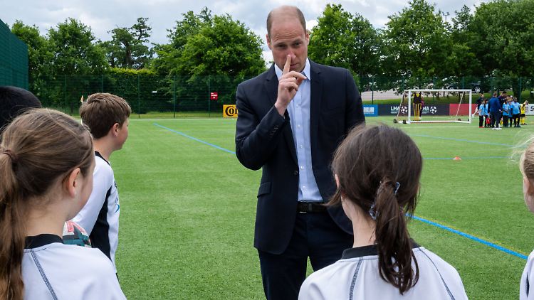 Auch für Prinz William ist Fußball mehr als einfach nur ein Spiel.