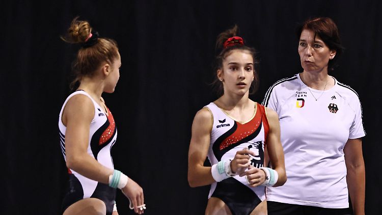 Claudia Schunk (rechts) bei den Olympischen Jugend-Spielen 2022.