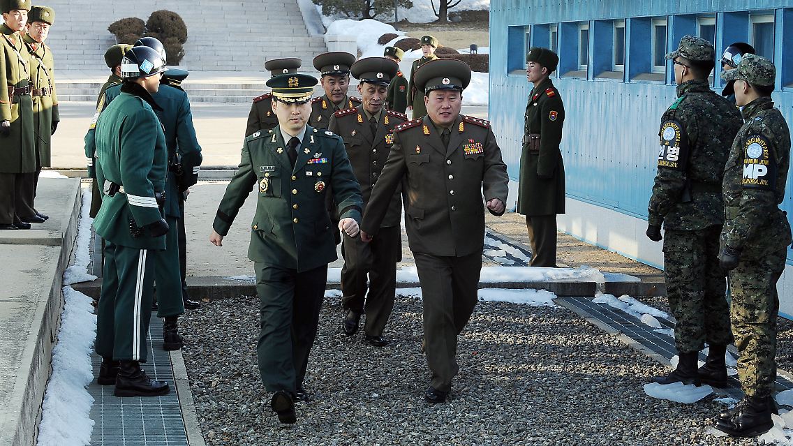 Nordkorea bricht die Gespräche ab.