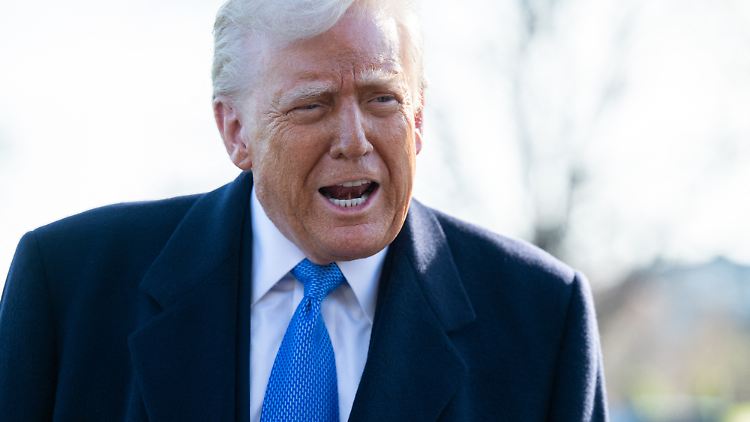 US-Präsident Trump legt die Axt an viele Arbeitsplätze an. 