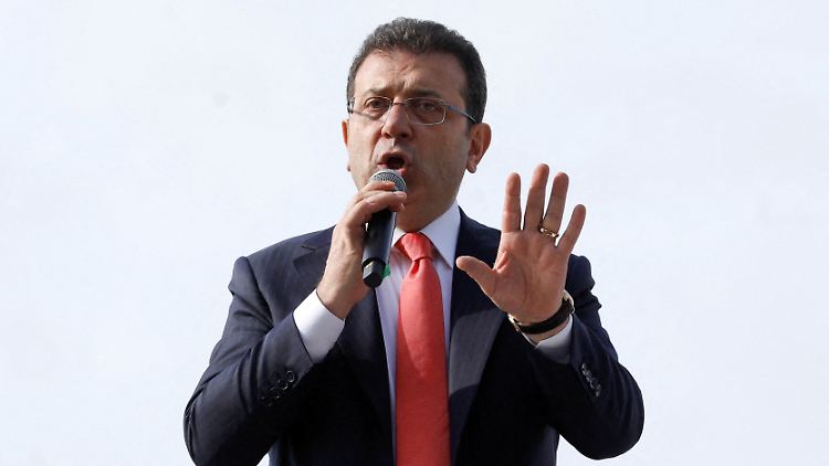 Oppositionspolitiker Ekrem Imamoglu ist Erdogans aussichtsreichster Konkurrent.