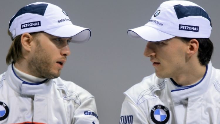 EX-Kollegen: Nick Heidfeld und Robert Kubica fuhren einst gemeinsam für BMW. Jetzt könnte Heidfeld den Platz des Polen erben.
