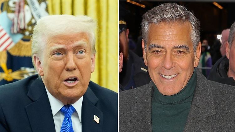 Aus Donald Trump und George Clooney werden offenbar keine Freunde mehr. 