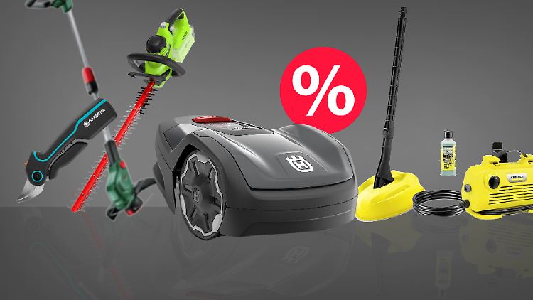 Die Frühlingsangebote bei Amazon bieten zahlreiche Deals für Produkte, die helfen, den Garten wieder in Schuss zu bringen.