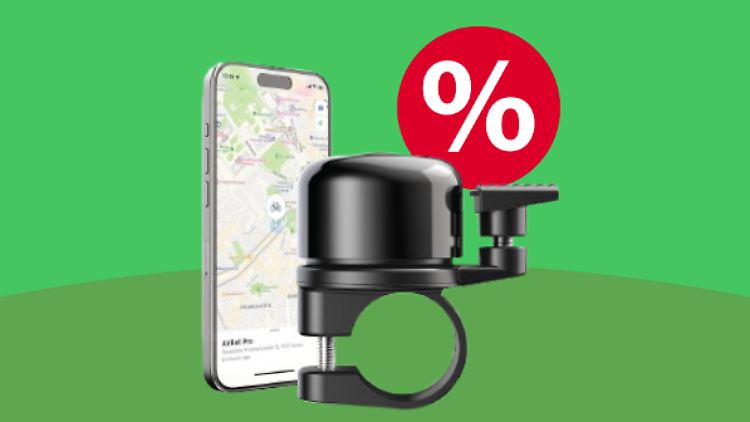 Cleveres Fahrrad-Gadget: die AirBell Pro.