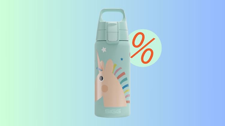 Unter den Amazon Frühlingsangeboten findet sich auch eine Trinkflasche für Kinder.