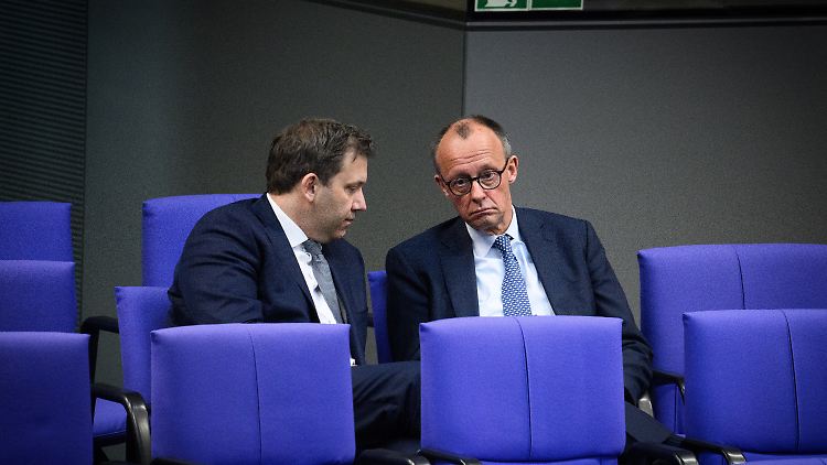 Ab jetzt heißt es für Lars Klingbeil und Friedrich Merz: "Kill your darlings."