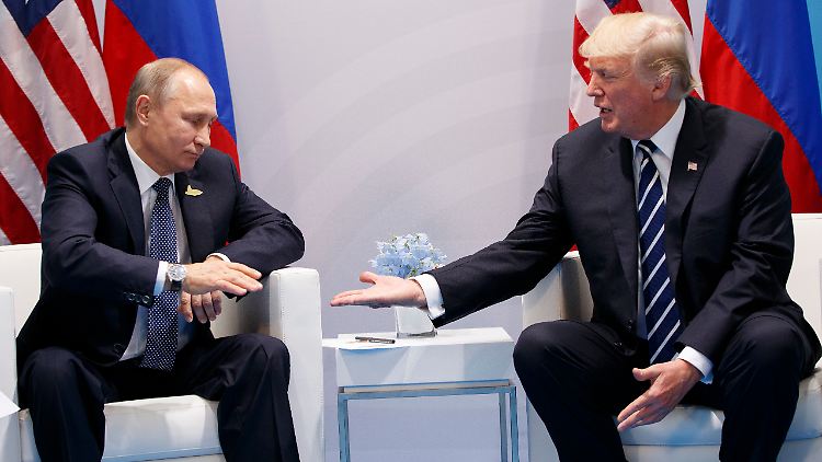 Putin (l.) werde die enge Bindung Russlands an China für Trump nicht aufgeben, sagt Münkler.