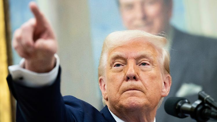 Der Iran dürfe keine Atomwaffen besitzen., sagt Trump.