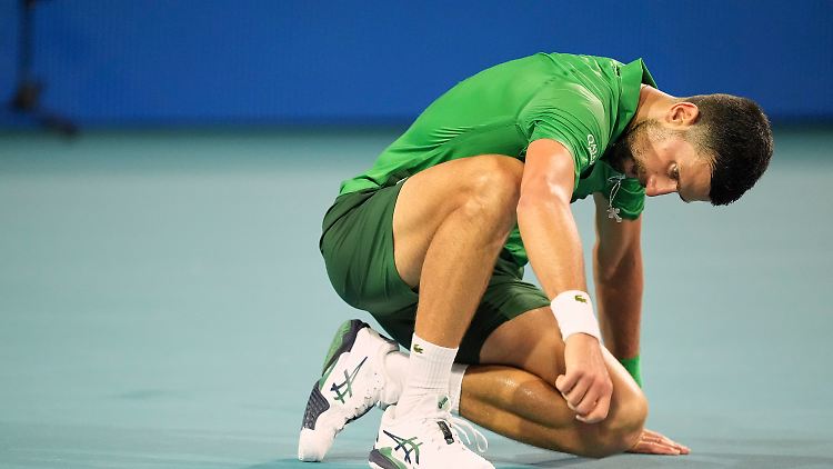 Djokovic muss für den ersehnten 100. Titel den nächsten Anlauf nehmen. 